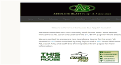 Desktop Screenshot of absoluteblast.com